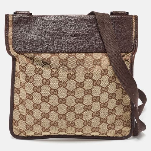 GG Canvas and Leather Crossbody Bag - Gucci - Modalova