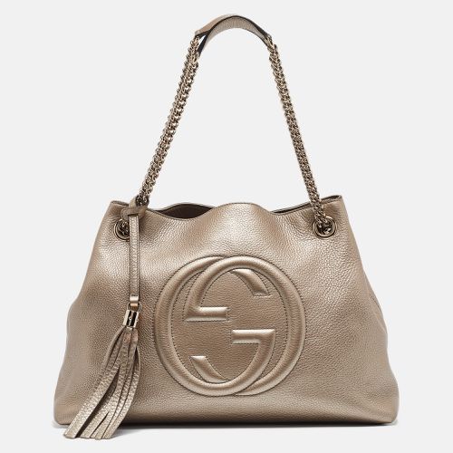 Leather Medium Soho Shoulder Bag - Gucci - Modalova