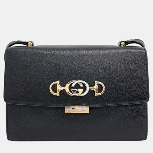 Leather Jumi Shoulder Bag - Gucci - Modalova