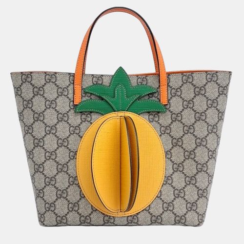 Gucci Beige Canvas Supreme Tote Bag - Gucci - Modalova