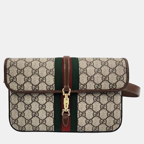 Brown GG Canvas Jackie Belt Bag - Gucci - Modalova