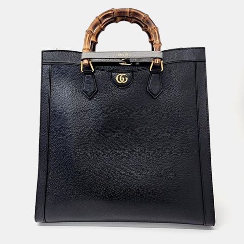 Leather Large Diana Tote Bag - Gucci - Modalova