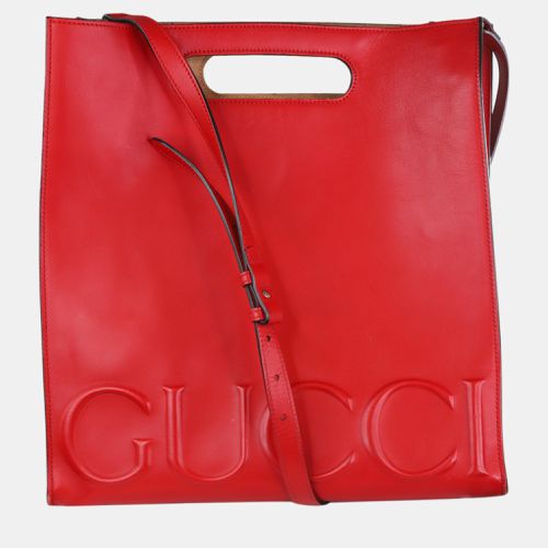 Leather XL Linear tote bag - Gucci - Modalova