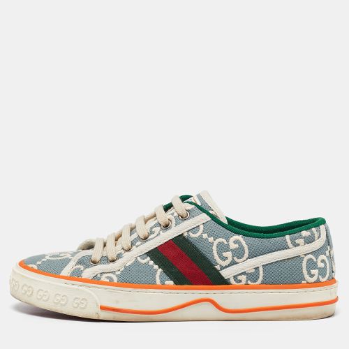 Light /White GG Canvas Tennis 1977 Sneakers Size 38 - Gucci - Modalova