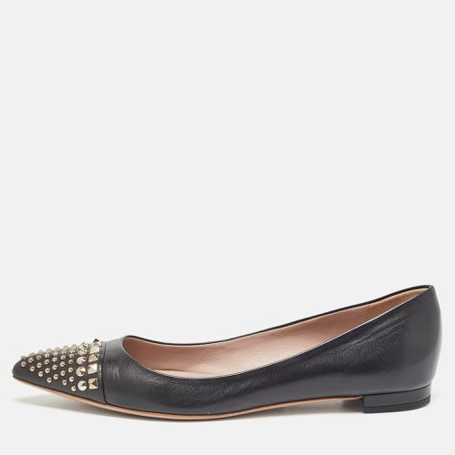 Leather Coline Studded Ballet Flats Size 38 - Gucci - Modalova