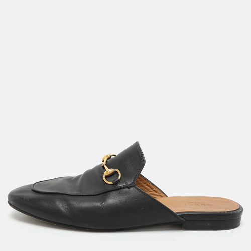 Leather Princetown Horsebit Mules Size 38.5 - Gucci - Modalova