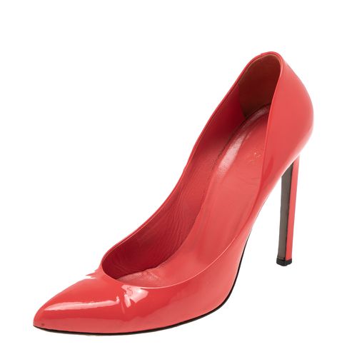 Patent Leather Pointed Toe Pumps Size 39 - Gucci - Modalova