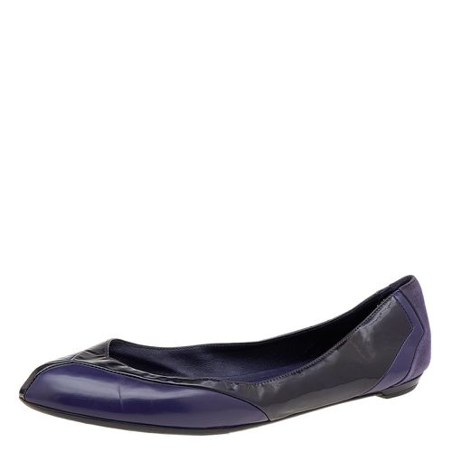 Patent Leather And Suede Ballet Flats Size 38 - Gucci - Modalova