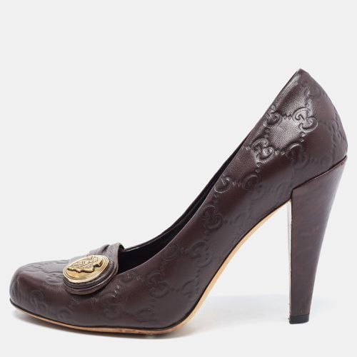 Leather Hysteria Pumps Size 38 - Gucci - Modalova