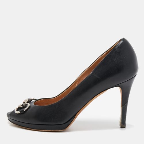 Leather Hollywood Pumps Size 39 - Gucci - Modalova