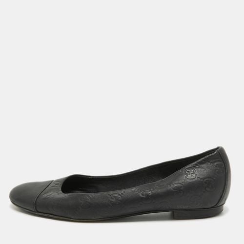 Ssima Leather Ballet Flats Size 38 - Gucci - Modalova