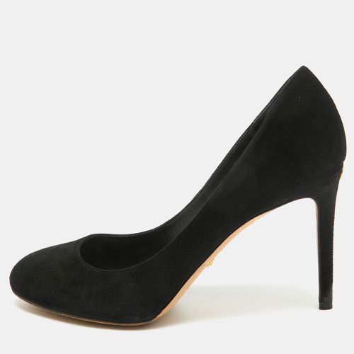 Suede Round Toe Pumps Size 38.5 - Gucci - Modalova