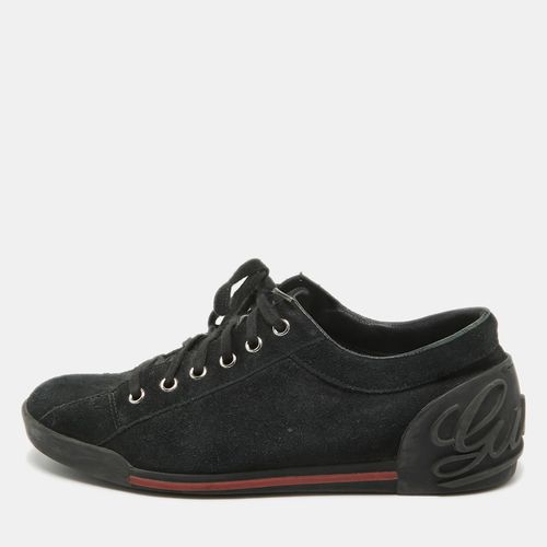 Suede Lace Up Sneakers Size 38 - Gucci - Modalova