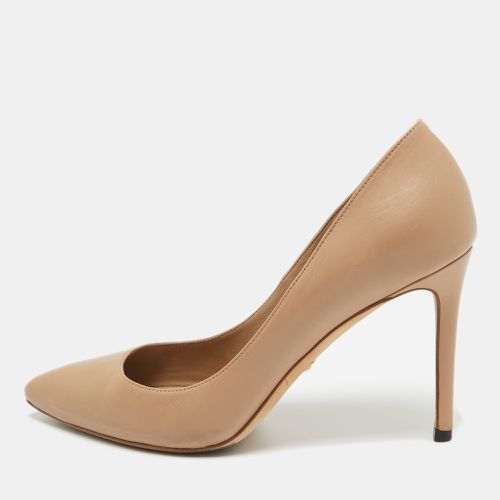 Leather Pointed Toe Pumps Size 37 - Gucci - Modalova