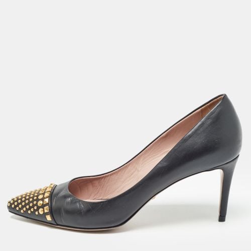 Leather Studded Coline Pumps Size 40.5 - Gucci - Modalova