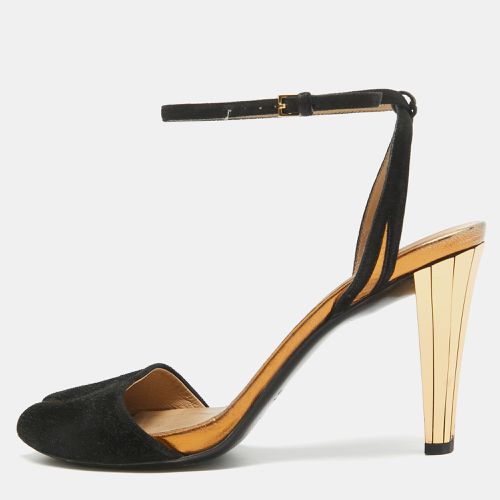 Suede Delphine Sandals Size 37 - Gucci - Modalova