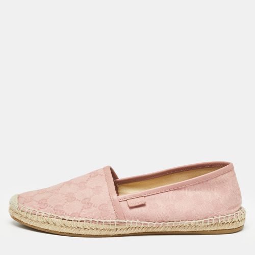 GG Canvas Espadrille Flats Size 40 - Gucci - Modalova