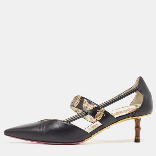 Leather Slip On Pumps Size 38.5 - Gucci - Modalova