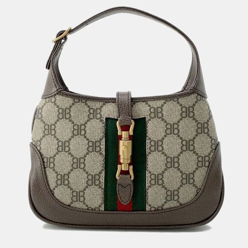 BB Canvas Mini The Hacker Project Jackie Shoulder Bag - Gucci x Balenciaga - Modalova