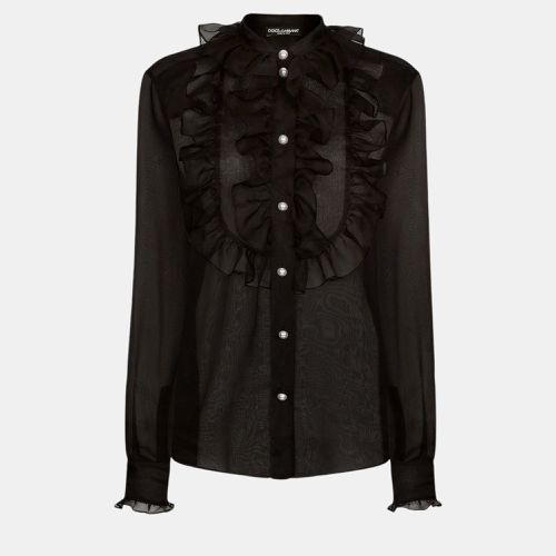 Organza Shirt M - Dolce & Gabbana - Modalova