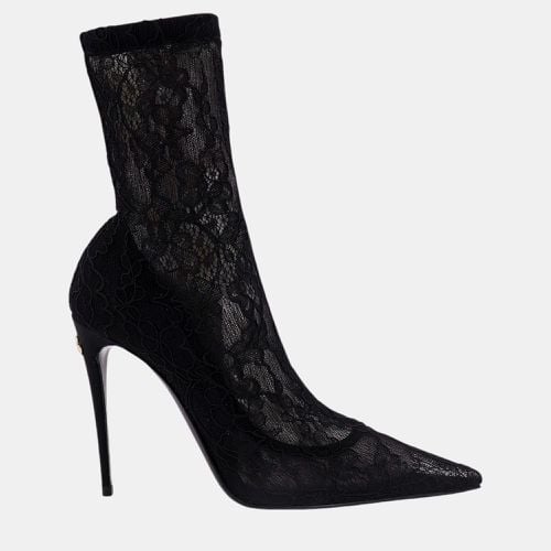 Lace Ankle Boots EU 36 - Dolce & Gabbana - Modalova