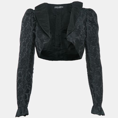 Jacquard Ruffled Bolero Jacket S - Dolce & Gabbana - Modalova