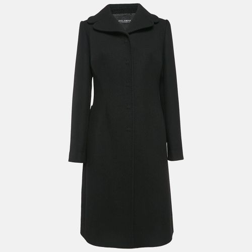 Wool Knit Mid-Length Coat L - Dolce & Gabbana - Modalova