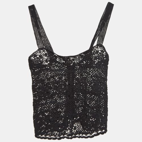 Crochet Knit Sheer Cami Top S - Dolce & Gabbana - Modalova