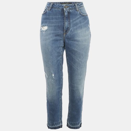 Heart Applique Denim Audrey Jeans L Waist 31" - Dolce & Gabbana - Modalova
