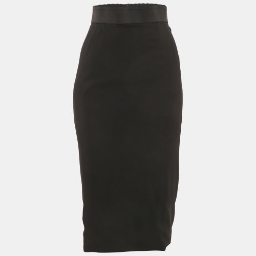 Crepe Pencil Skirt S - Dolce & Gabbana - Modalova