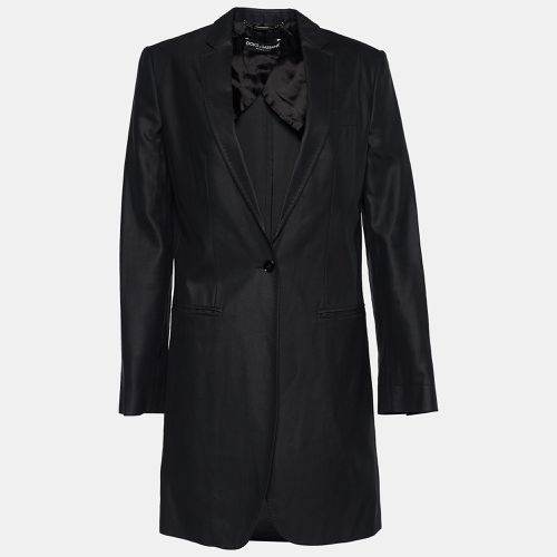 Cotton Mid Length Coat S - Dolce & Gabbana - Modalova