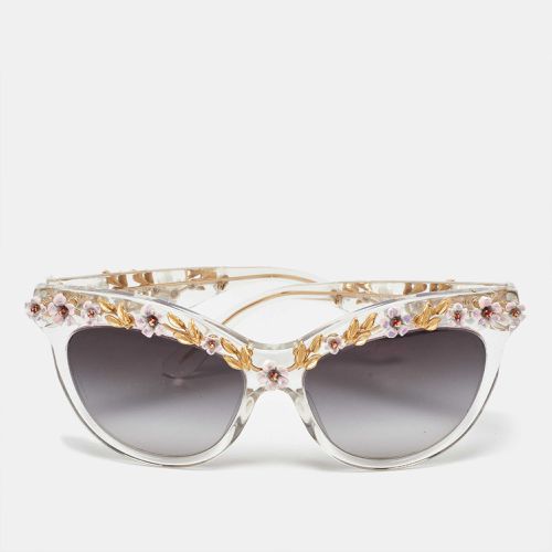 Gradient DG4232 Flower Motif Cat-Eye Sunglasses - Dolce & Gabbana - Modalova