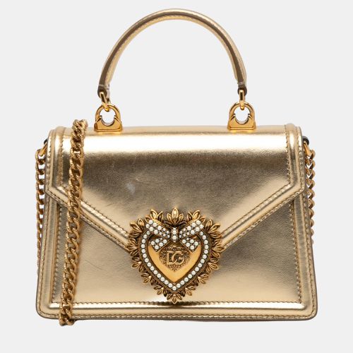 Dolce & Gabbana Gold Devotion Bag - Dolce & Gabbana - Modalova