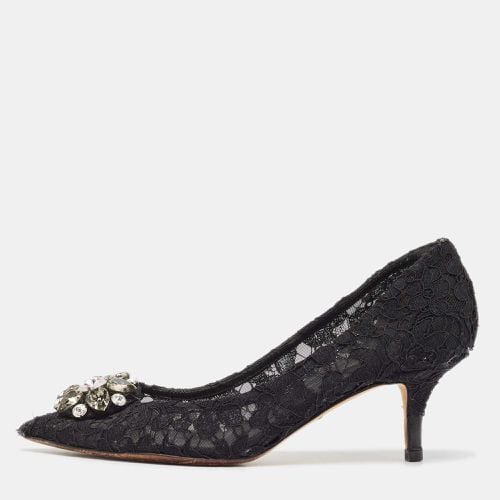 Lace Bellucci Pumps Size 38.5 - Dolce & Gabbana - Modalova