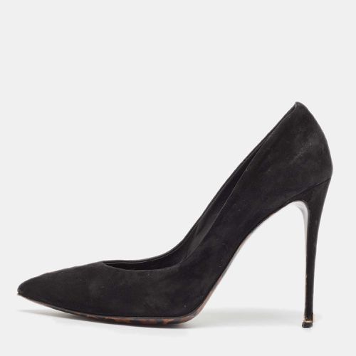 Suede Pointed Toe Pumps Size 38 - Dolce & Gabbana - Modalova