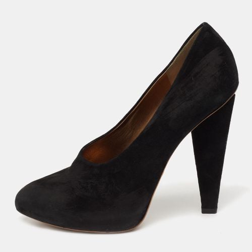 Suede Platform Pumps Size 38 - Dolce & Gabbana - Modalova