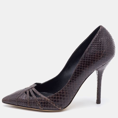 Dark Python Pumps Size 36.5 - Dolce & Gabbana - Modalova