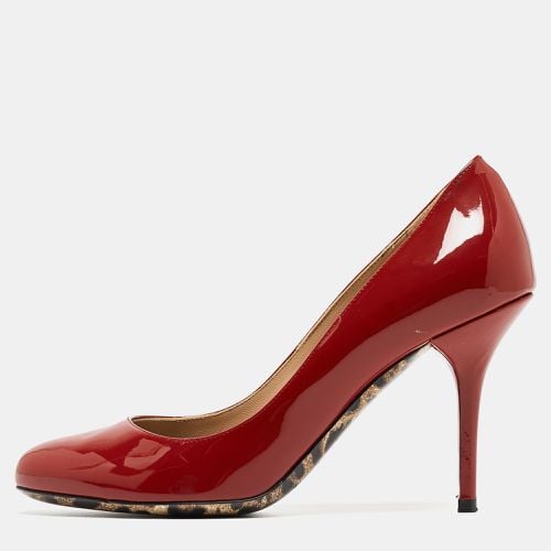 Dark Patent Leather Pumps Size 39 - Dolce & Gabbana - Modalova