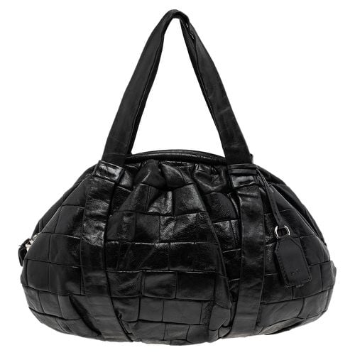 Woven Leather Miss Diana Hobo - D&G - Modalova