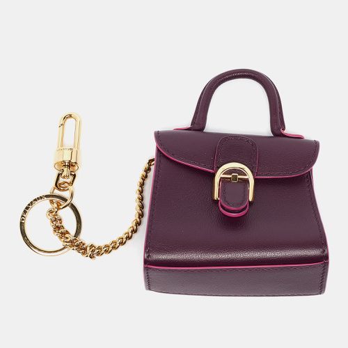 Leather Brillant Bag Charm - Delvaux - Modalova