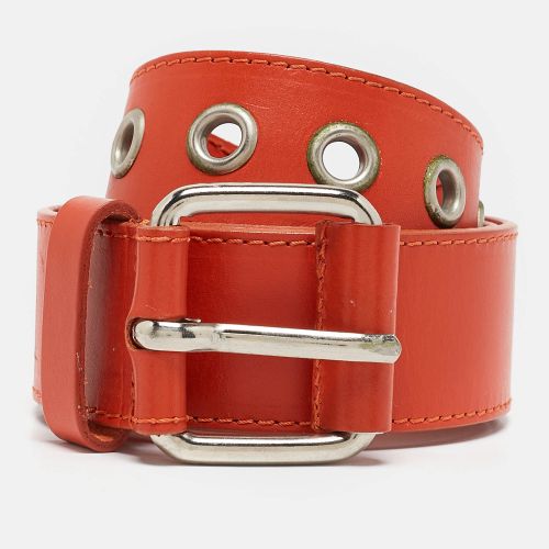 Leather Buckle Belt 85 CM - D&G - Modalova