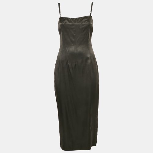 Crepe Sleeveless Midi Dress M - D&G - Modalova