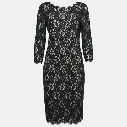 Lace Colleen Long Sheath Dress L - Diane Von Furstenberg - Modalova