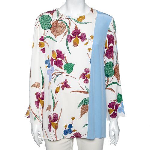 Floral Printed Long Sleeves Top L - Diane Von Furstenberg - Modalova