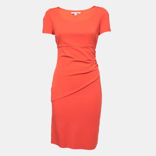 Knit Ruched Midi Dress S - Diane Von Furstenberg - Modalova