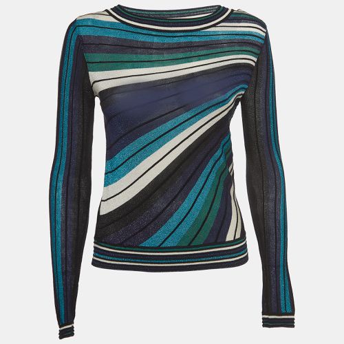 Striped Knit Long Sleeve Top S - Diane Von Furstenberg - Modalova