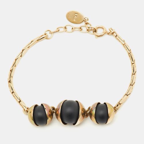 Tribale Black Beads Tone Bracelet - Dior - Modalova