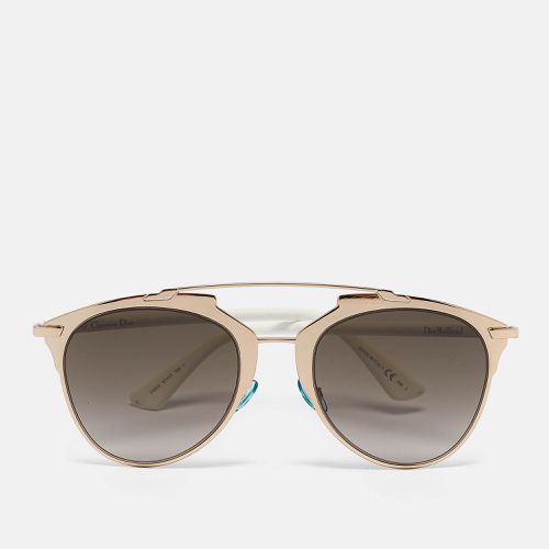 Brown Gradient Reflected Aviator Sunglasses - Dior - Modalova