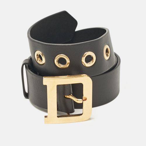 Leather quake Buckle Belt 80CM - Dior - Modalova