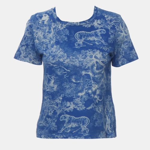 Cotton Toile De Jouy Riviera Printed Top S - Dior - Modalova